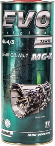 EVO MG-X GL-4/5 75W-90, 1 л напівсинтетична трансмісійна олива фото