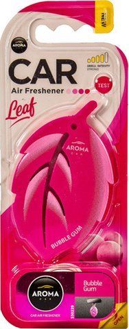 Ароматизатор Aroma Car Leaf 3D Bubble Gum 13 г фото