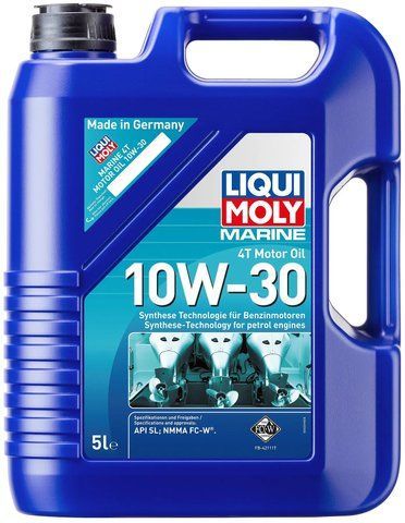 Liqui Moly Marine 10W-30, 5 л (25023) моторное масло 4T фото