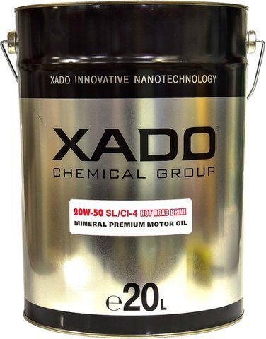 XADO Atomic SL/CI-4 20W-50 20 л, (xa28515) моторное масло фото
