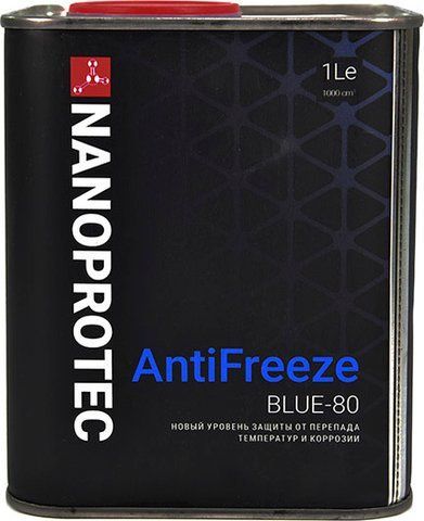 Концентрат антифризу Nanoprotec синій, 1 л (np6202501) фото