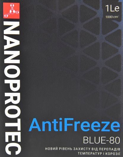 Концентрат антифризу Nanoprotec синій, 1 л (np6202501) фото