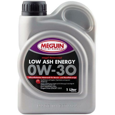 Meguin Motorenoel Low Ash Energy 0W-30, 1 л (33031) моторна олива фото