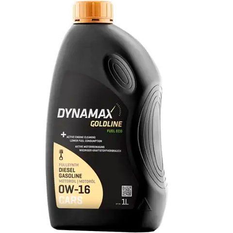 Dynamax Goldline Fuel Eco 0W-16, 1 л (501965) моторное масло фото