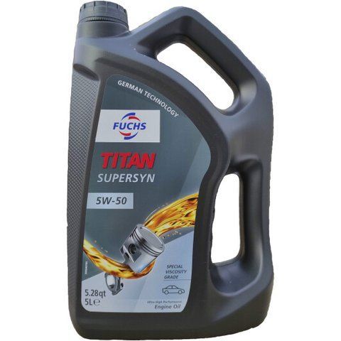 Fuchs Titan Supersyn 5W-50 5 л, (600640866) моторна олива фото