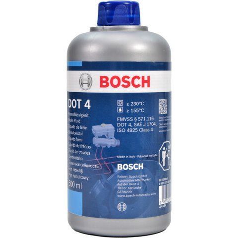 Bosch LV DOT 4, 0,25 л (1987479105) гальмівна рідина пластикова тара фото