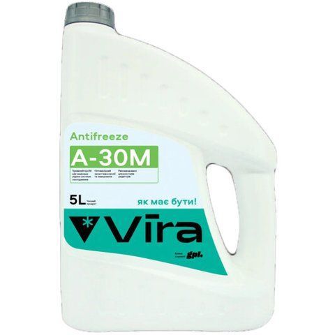 Готовый антифриз VIRA зеленый -30 &deg;C фото