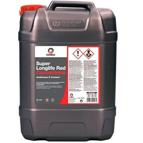 Comma Super Long Life G12+ красный, 20 л (SLA20L) концентрат антифриза фото