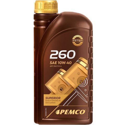 Pemco iDrive 260 10W-40, 1 л (PM02601) моторное масло фото