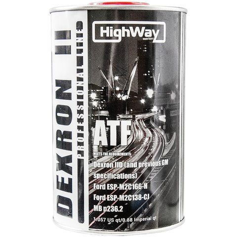 HighWay ATF Dexron II, 1 л (10018) трансмісійна олива фото