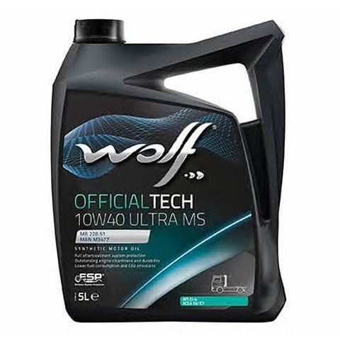Wolf Officialtech MS Ultra 10W-40, 5 л (8307317) моторна олива фото