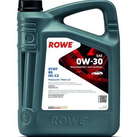 Rowe HC Synt RS HC-C2 0W-30, 5 л (20247005099) моторна олива фото