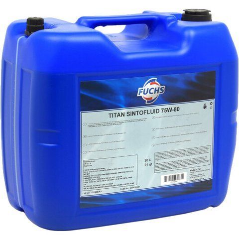 Fuchs Titan Sintofluid GL-5 75W-80, 20 л (600632427) трансмиссионное масло фото