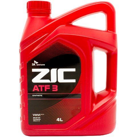 ZIC ATF 3, 4 л (162632) синтетическое трансмиссионное масло фото