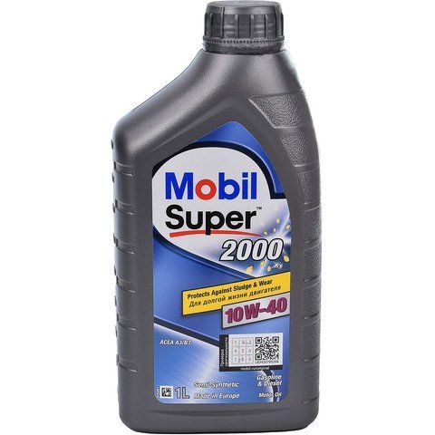 Mobil Super 2000 X1 10W-40 1 л, (152049) моторна олива фото