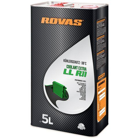 Rovas Coolant Extra LL R11 зеленый -38&deg;C, 5 л (75943) готовый антифриз фото
