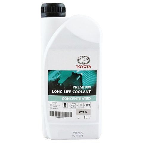 Toyota Premium Long Life синий, 1 л (0888980260) концентрат антифриза фото