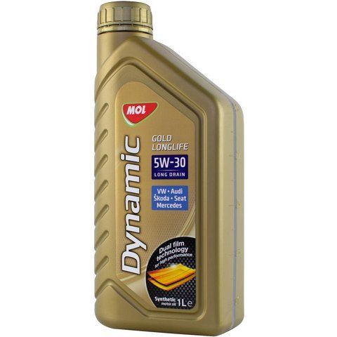 MOL Dynamic Gold Longlife 5W-30, 1 л (13301113) моторна олива фото