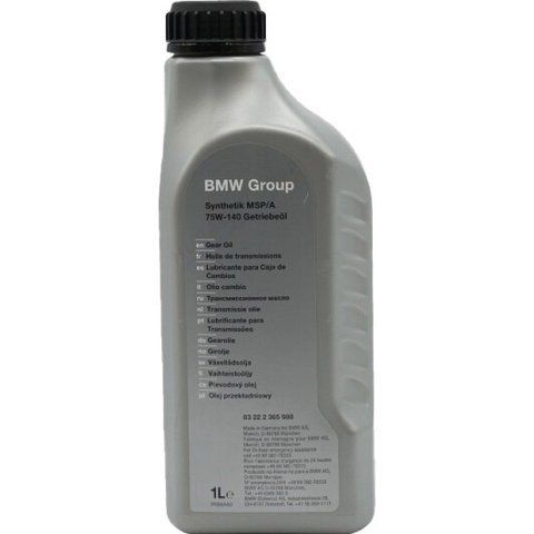 BMW Synthetik MSP/A 75W-140, 1 л синтетическое трансмиссионное масло фото