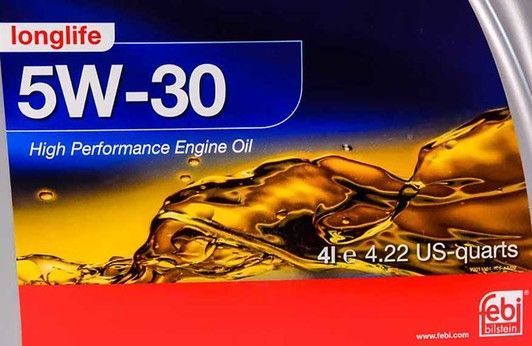 Febi Engine Oil Long Life 5W-30 4 л, (32942) моторное масло фото