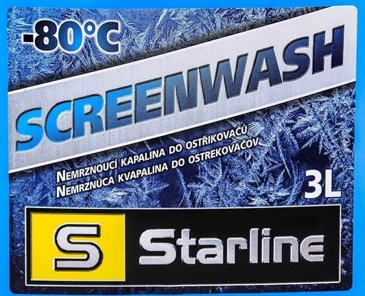 Концентрат омивача Starline зимовий -80&deg;С 3 л (NASW803) фото