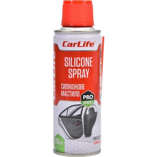 Carlife Silikon Spray силиконовая смазка, 200 мл (CF200) фото