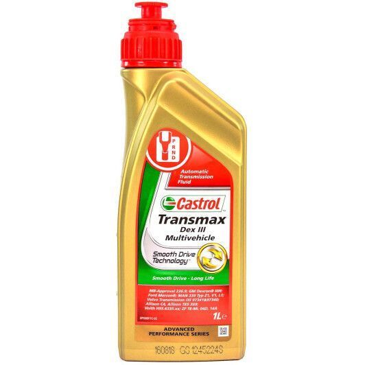 Castrol Transmax ATF DX III Multivehicle, 1 л синтетическое трансмиссионное масло фото