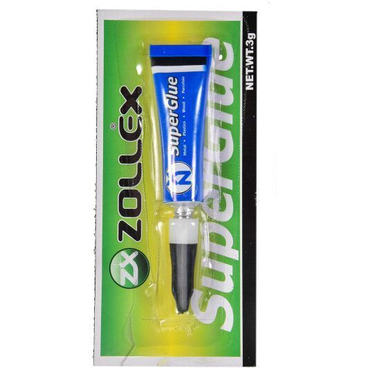 Zollex Super Glue, 3 г (2622826) силіконовий клей фото
