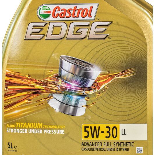 Castrol EDGE Titanium FST LL 5W-30 5 л, (RBEDG53L4X5L) моторное масло фото
