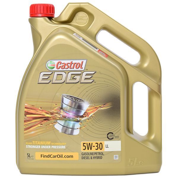 Castrol EDGE Titanium FST LL 5W-30 5 л, (RBEDG53L4X5L) моторное масло фото