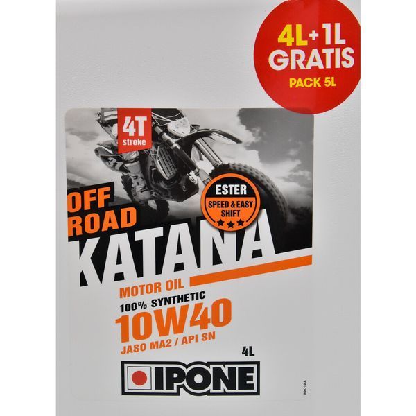 Ipone Off Road Katana 10W-40, 5 л (800474) моторна олива 4T фото