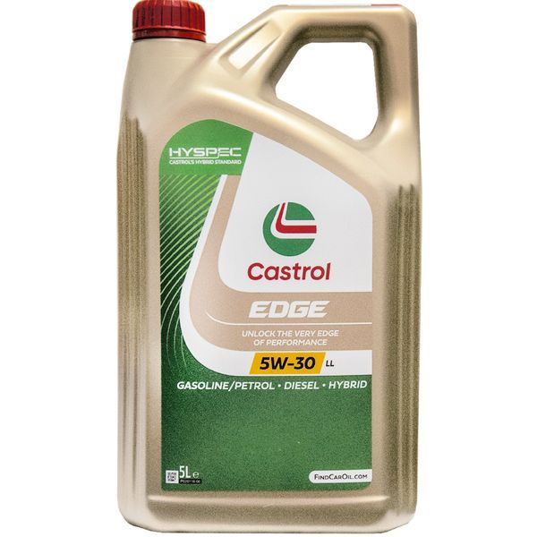 Castrol EDGE Titanium FST LL 5W-30 5 л, (RBEDG53L4X5L) моторное масло фото