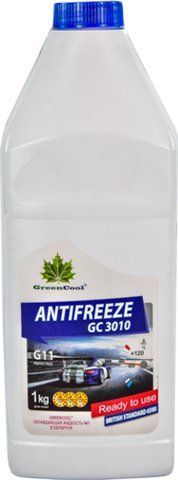 Готовий антифриз Green cool GC 3010 G11 синій -40 &deg;C фото