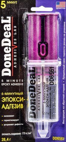 Клей DoneDeal 5-минутный Эпокси-адгезив фото