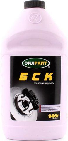 Oil right БСК-ПС, 0,95 л (2650) гальмівна рідина пластикова тара фото