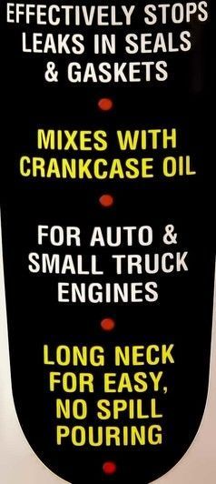 ABRO Engine Oil Stop Leak присадка фото