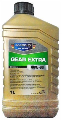 Aveno Gear Extra 80W-90 GL5, 1 л (0002000202001) минеральное трансмиссионное масло фото