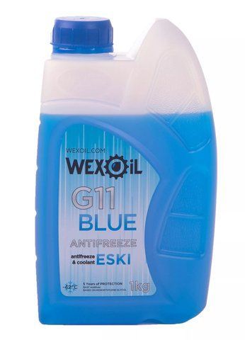 Wexoil Eski G11 -40&deg;C синій, 1 л (9462) готовий антифриз фото