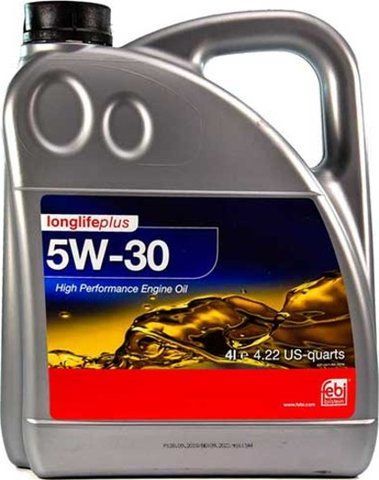 Febi Engine Oil Long Life Plus 5W-30 4 л, (32946) моторное масло фото