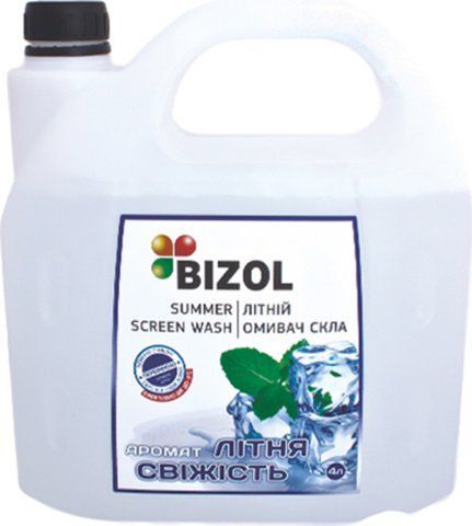 Bizol Summer Screen Wash летний летняя свежесть 4 л, (B1354) омыватель фото