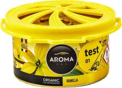 Ароматизатор Aroma Car Organic Vanilla 40 г фото