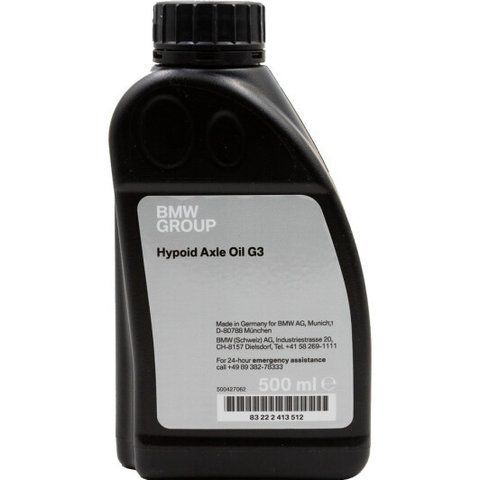 BMW Hypoid Axle Oil G3 70W-80, 0,5 л трансмиссионное масло фото