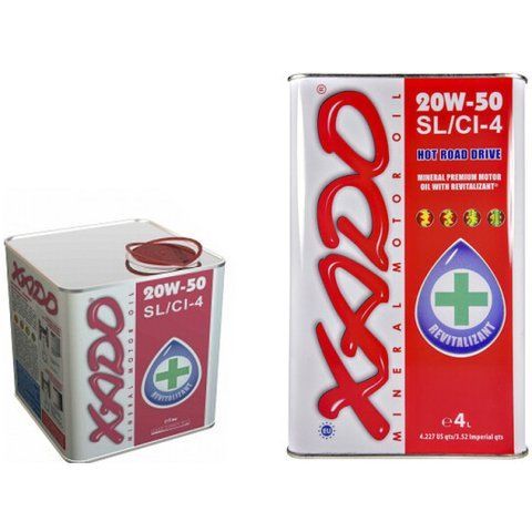 XADO Atomic SL/CI-4 20W-50 1 л, (xa24115) моторное масло фото