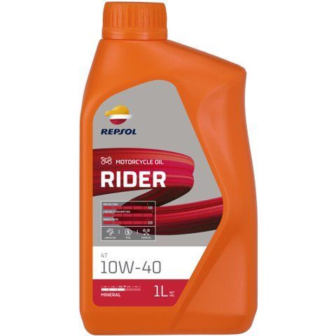 Repsol Rider 10W-40, 1 л (RPP2130MHC) моторна олива 4T фото