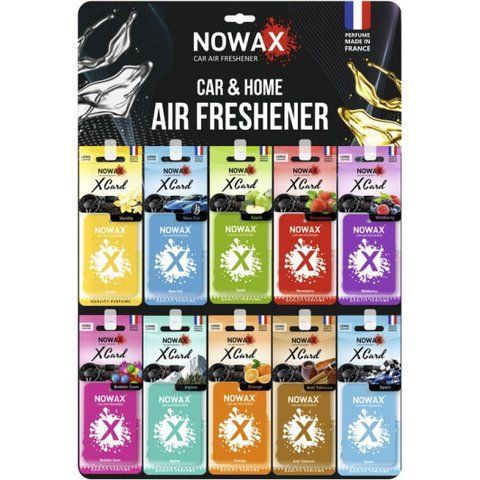 Nowax X Card Mix Ассорти, 50 шт (NX07544) набор ароматизаторов фото