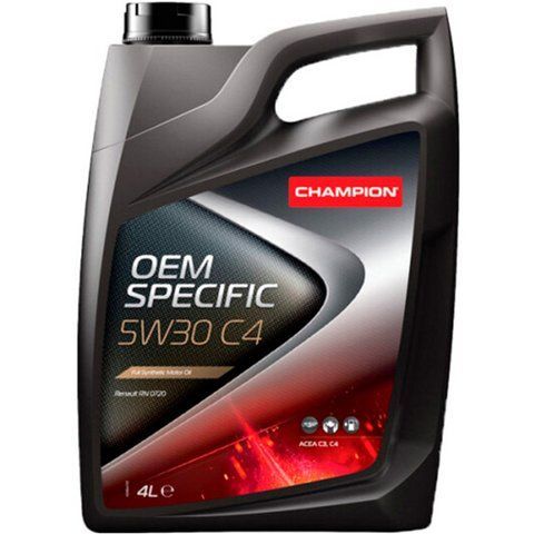 Champion Specific OEM C4 5W-30, 4 л (8209116) моторна олива фото