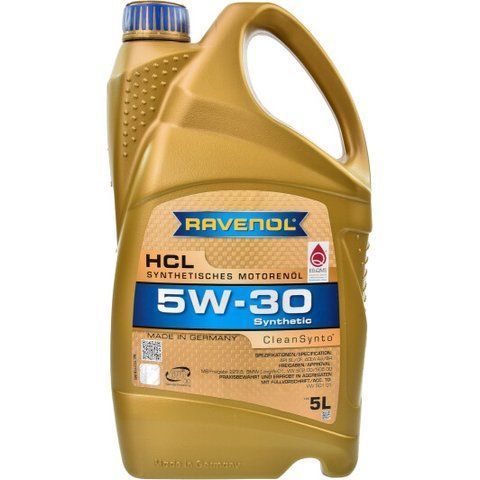 Ravenol HCL 5W-30 5 л, (1111118005) моторное масло фото