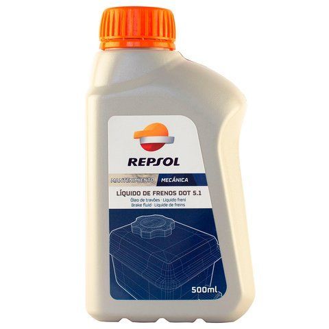 Repsol DOT 5.1, 0,5 л (rp701b96) тормозная жидкость фото