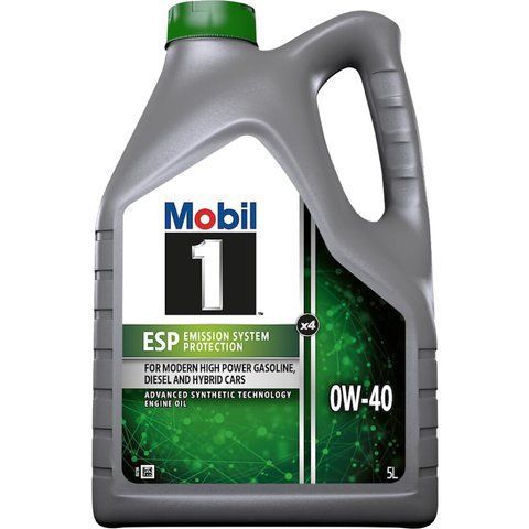 Mobil 1 ESP X4 0W-40, 5 л (157814) моторное масло фото