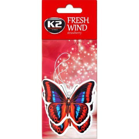 Ароматизатор K2 Fresh Wind Strawberry 14 фото